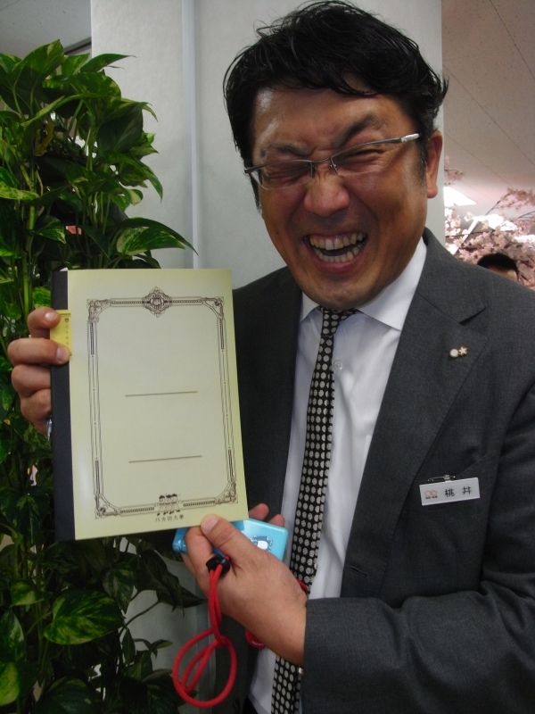 ただならぬ意欲を見せる桃井信彦副社長