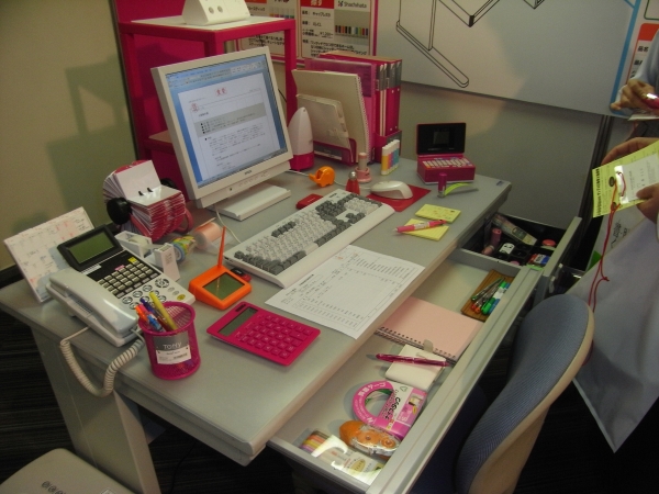 田中香織さんに向けたオフィス提案詳細、微妙にキングジム製品が多い