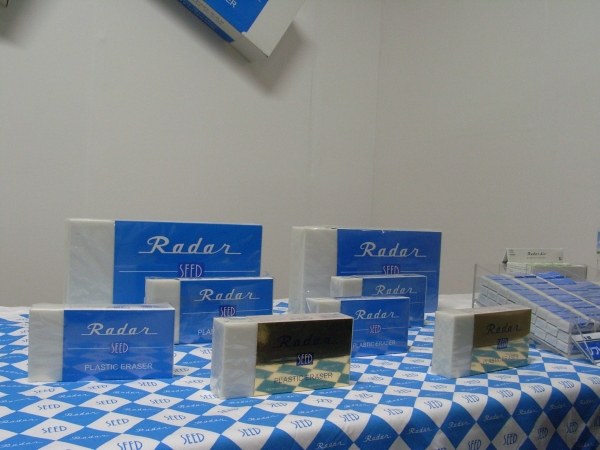 定番のレーダーにさらにBIGサイズ「レーダーS-10000」。なんと重さは約2kg！会場で確認できます。