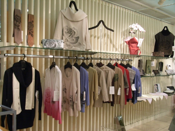 バラのデザインをアレンジ