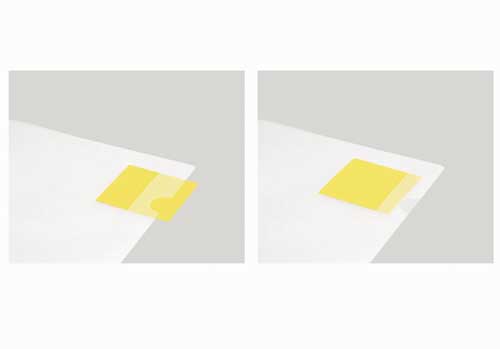 「ふせん活用クリアーホルダー」