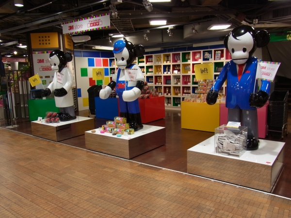 「３Ｍストア」に登場したキャラクター　３モンキーズが再び登場