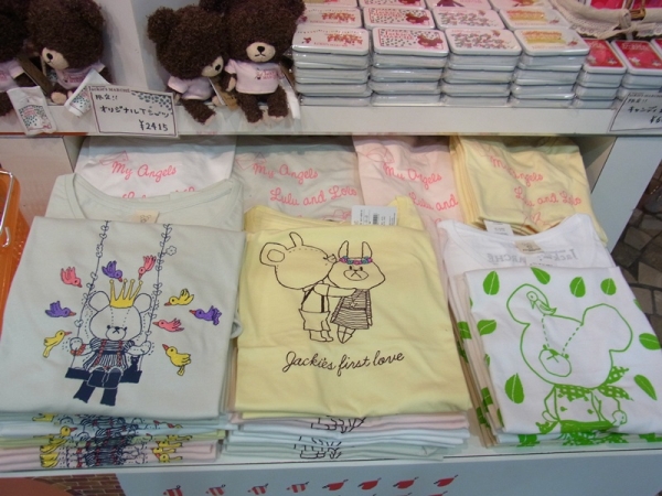 オリジナルＴシャツ　「はつこい」「ルル＆ロロ」「マルシェ」「ブランコ」