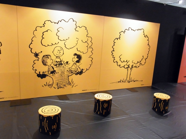 『しあわせは木登り。』　ピーナッツの仲間たちと木登りしよう！
