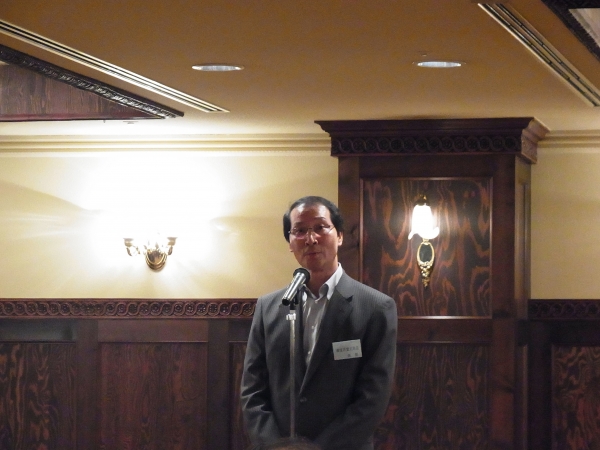 佐藤幸彦新理事長（宝月堂文具店）　