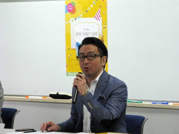 木村委員長は、「昨年は、男性の来場が増加。さらに30～50代の層が増加傾向にある」と説明。