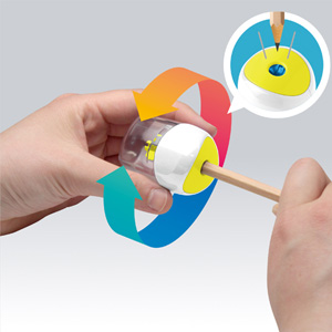 ソニック 「ラチェッタ ワン ハンディ鉛筆削り」