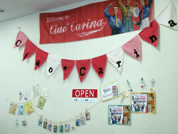 今年も個性豊かなスタンプ販売中　Ciao*Carina