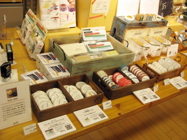 キリトリマステ、クレヨンケンサクマステ、TODOマステ、一行原稿マステ　icco nico