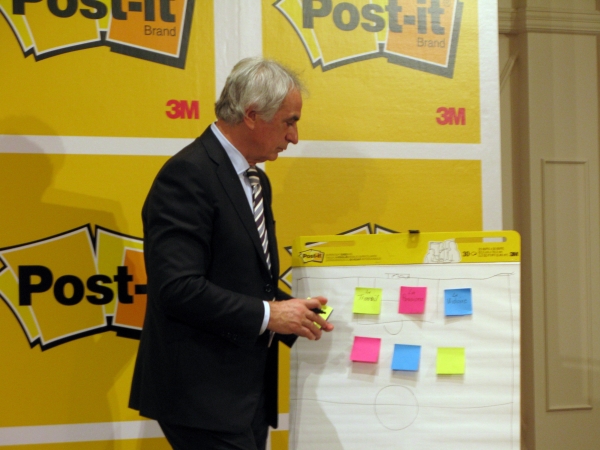 「まずアイデアを視覚化することが大切」