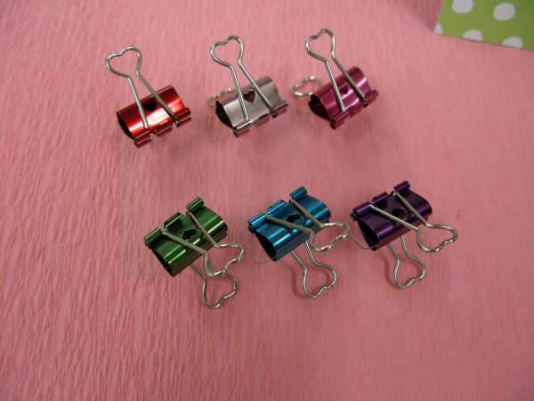 キュートなハート型クリツプで女子力アップ「ハートターンクリップ　トリプルハート」オート