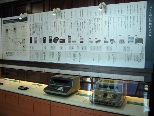 カシオの計算機のあゆみ