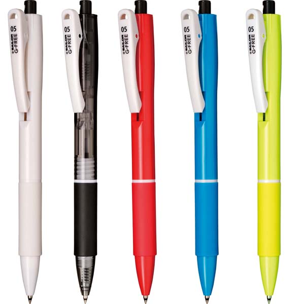 0.5mm新登場!!「G-FREE05 ボールペン」