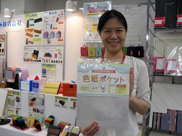 色紙の傷み、汚れを防ぎ、大切な色紙を保護する「色紙ポケット」（3枚入）コレクト