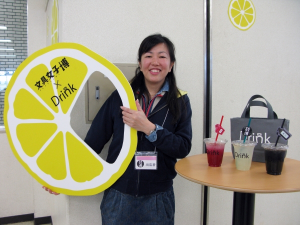 銀座 伊東屋「G.Itoya」1階にある手作りレモネード・ジュースバー『Drink』と文具女子博とコラボレーション