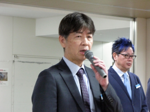 「文具女子博から、まだ国内にも潜在ニーズがあると感じた。メーカー、卸、販売店の三者が協力し、ユーザー目線の大規模イベントの開催が業界の将来の為には必要」と蔀社長