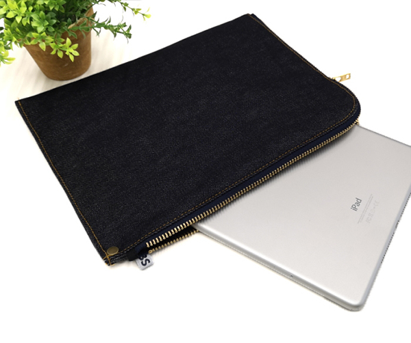 デニム タブレットケース