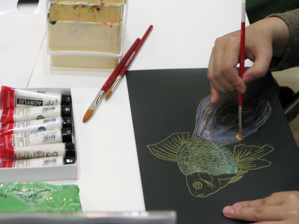 アムステルダムアクリリックカラー　パールカラー体験　 ターレンスジャパン