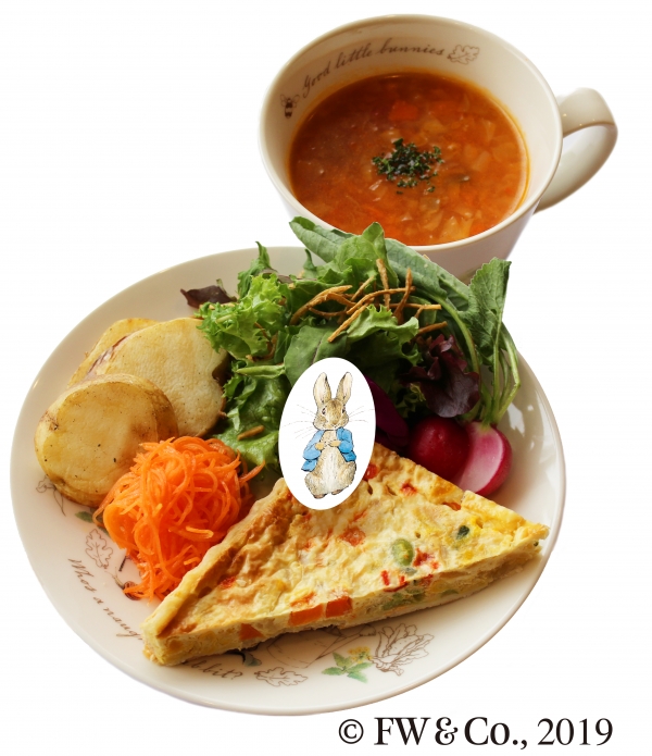 マグレガーさんの野菜畑プレート