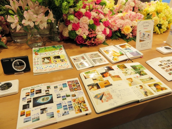 日々の出来事を手帳に貼るだけで簡単にフォトログに