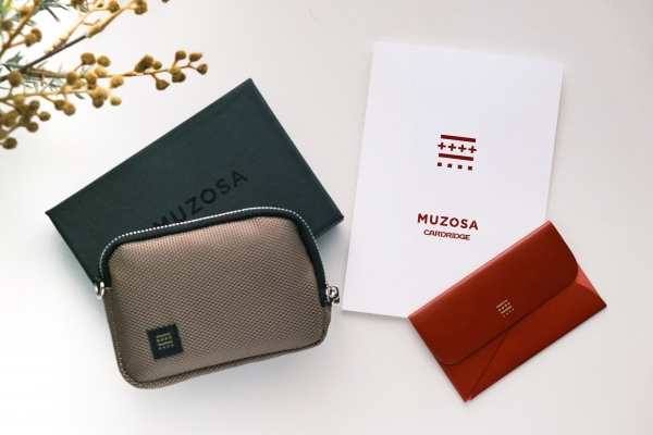 MUZOSA ＆ MUZOSA CARDRIDGE 一緒にギフトを贈る。