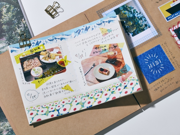 貼り直しができる弱粘着のノリを採用しているため、こだわったデコレーションをしたい手帳づくりやDIYなどのシーンでも気軽に使用できます。