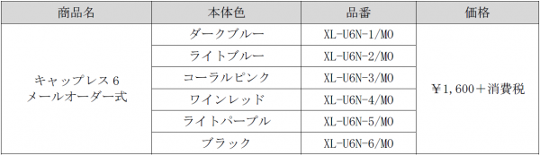 ●メールオーダー式　標準小売価格