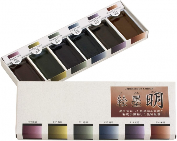 絵墨 明 6色セット