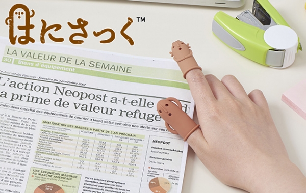 デザイン部門最優秀賞・はにさっく（ライオン事務器）