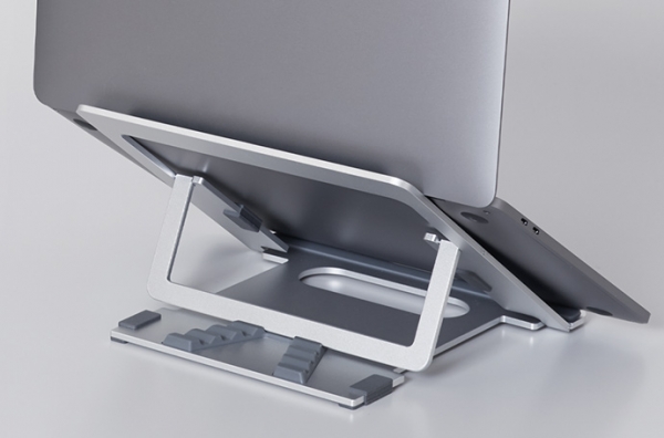 5段階に角度調整