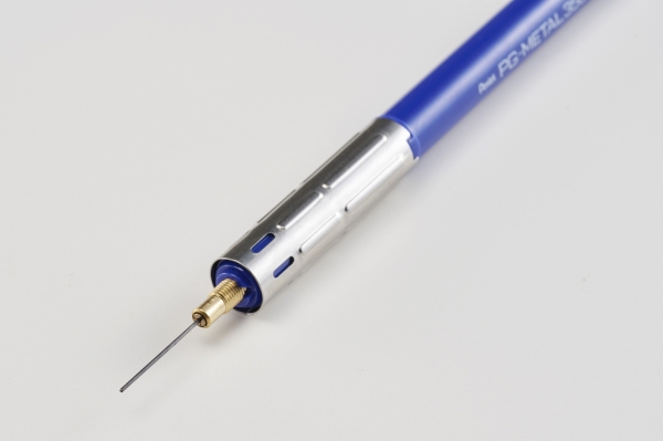 4.芯が引っ込みにくい金属チャック