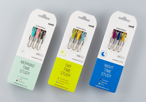 ①学生の勉強をサポートする新商品の発売    ・uni-ball one (ユニボール ワン) 限定色　（2020年11月12日新発売）