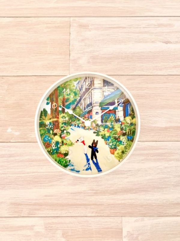 「掛け時計 巴里のプロムナード」税込価格 ￥8,800