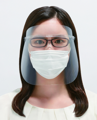 ■クリアータイプのフレームで見た目すっきり