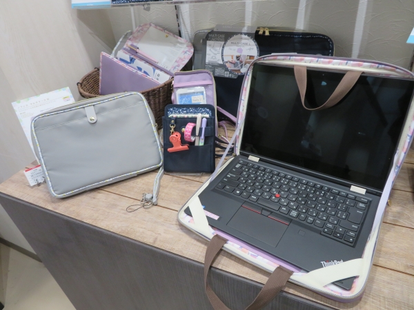 「ノフェス」はリモートスタイルに向けたノートＰＣも入るマルチケースが新登場