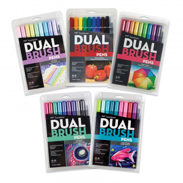 水性マーカー「ＡＢＴ」のアメリカバージョン１０色セットを国内発売した「ＡＢＴ１０Ｃ」