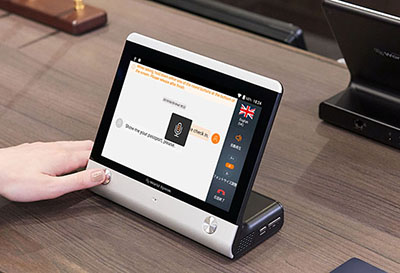 会話画面が表示され、会話をおこないます