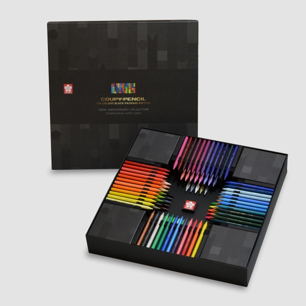 ■シックでモノトーンのクーピー柄のパッケージ