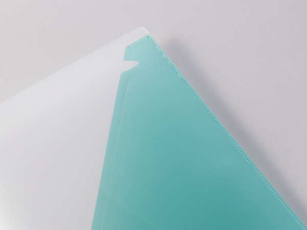 上まで留まっているから書類が落ちづらい