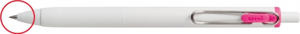 『uni-ball one(ユニボール ワン)』従来品の樹脂製ペン先