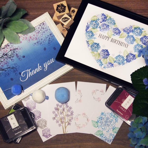 日本らしいモチーフが特長の華やかなデザイン