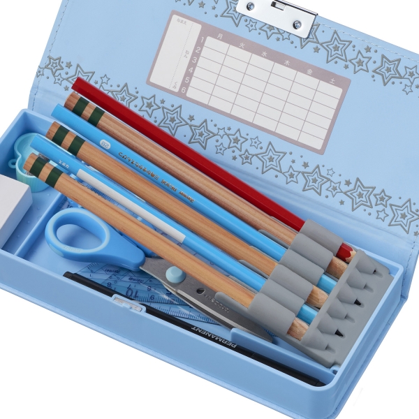 太軸三角かきかた鉛筆も入る。