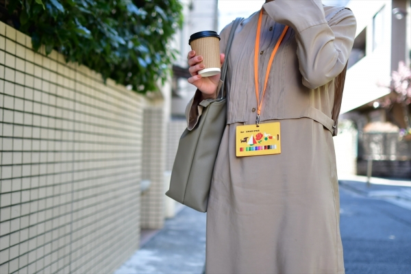 ■ネームタグ　\2,090円(税込) 荷物などの目印に便利。 ネックストラップ付なのでIDホルダーやパスケースとしても使えます。