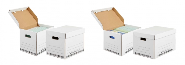 【タフボックス　ドキュメント　ホワイト】内容物を記録でき管理しやすい。（耐荷重約100kg／構造の特許登録済）