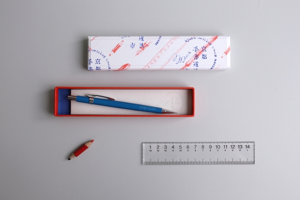 京都手書道具市・BOX＆NEEDLE　オリジナルペンケース　メモパッド付き