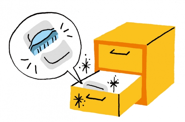 ・保管に便利なキャップ付き