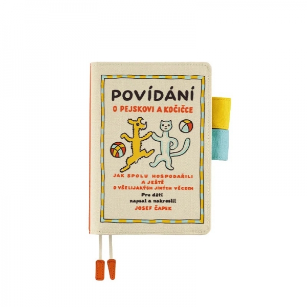 ヨゼフ・チャペック「こいぬとこねこ」 オリジナルサイズ・A6（1日1ページタイプ）手帳カバー＋本体セット 6,050円 （税込）