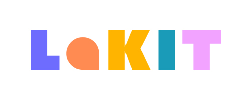 1文字ずつ色を変えることにより、明るく楽しい雰囲気を出しています。