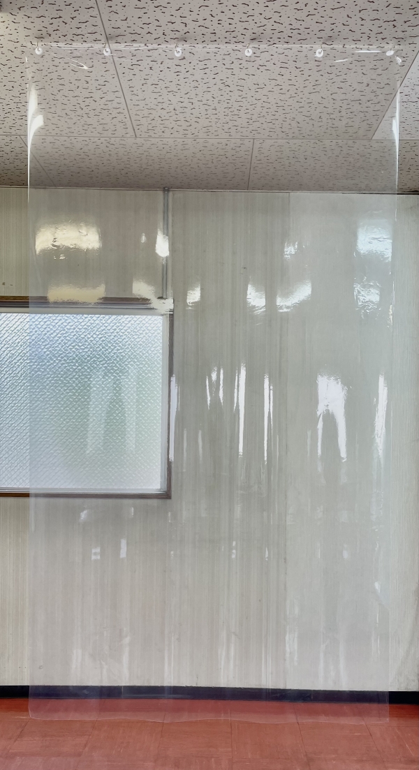 防炎抗菌ビニールカーテン　 