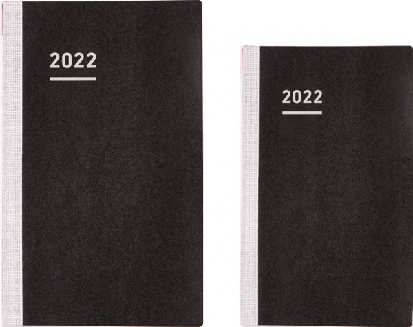 カバー無しリフィル （左）「ジブン手帳Biz2022 Spring（DIARYリフィル）」A5スリムサイズ、税抜3,000円 （右）「ジブン手帳Biz mini2022 Spring（DIARYリフィル）」B6スリムサイズ、税抜2,800円